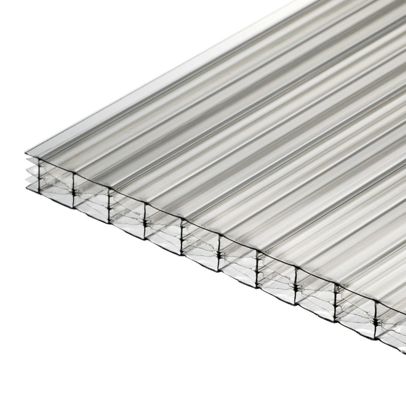 Рекомендуем купить Поликарбонат сотовый прозрачный 10 мм 2100х6000 мм