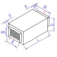 Купить шумоглушитель трубчатый прямоугольный гтп оптом | ПРОТОРГ