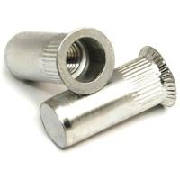Купить заклепка m5x20.5 закрытая с внутренней резьбой и потайным бортиком, с насечками, нерж. сталь а2 оптом | ПРОТОРГ