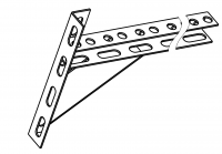 Купить кронштейн т-образный 700 оптом | ПРОТОРГ