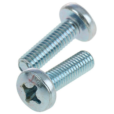 Рекомендуем купить Винт DIN 7985 M5x8 с полуцилиндрической головкой и крестовым шлицем PH, кл. пр. 4.8, оц. сталь