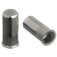 Купить заклепка м8x25.5 закрытая с внутренней резьбой, насечками и уменьшенным бортом, нерж. сталь a2 оптом | ПРОТОРГ