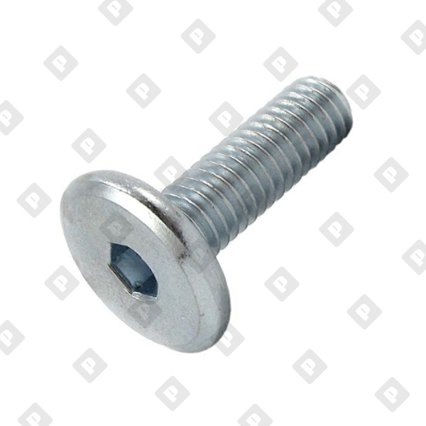 M8x20 DIN 7420 мебельный, оц. сталь - №1