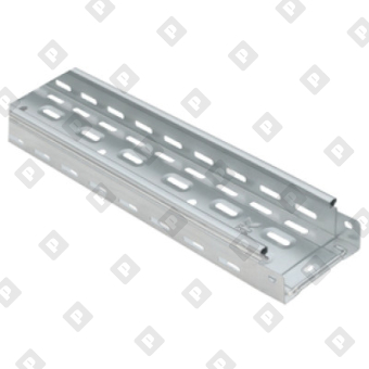 Лоток кабельный перфорированный 50x50x0,7 мм, оц. сталь - №1