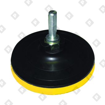 Диск опорный Biber 70861 125 мм, универсальный, с липучкой - №1