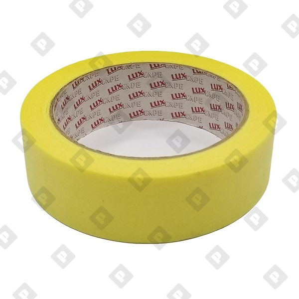 Лента малярная LUXTAPE 0,030х50 м жёлтая - №1