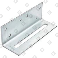 Крепежный скользящий уголок KUC 60x60x220x2 мм, оц. сталь - №1