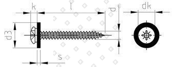 Art. 9066 A2 C 3,9X25 Z - №5