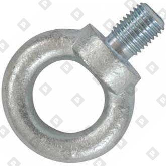 Рым-болт DIN 580 M12, оц. сталь - №1