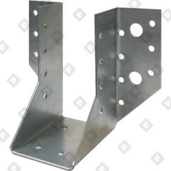 Опора бруса раскрытая OBR R 75x150x76x2 мм, оц. сталь - №1