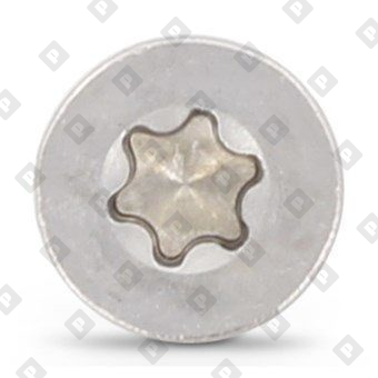 Винт ISO 10642 (DIN 7991) M4x12 с потайной головкой и шлицем TORX, нерж. сталь А4 - №2