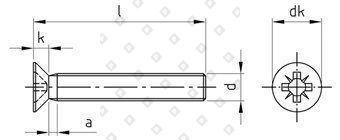 DIN 965 A2 M 5X14 Z - №4