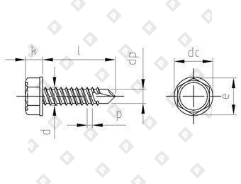 ISO 15480 AISI 410 6,3X32 - №5