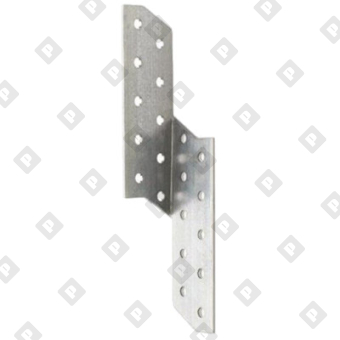 Держатель балки DB 40x190x40x2 мм правый, оц. сталь - №1