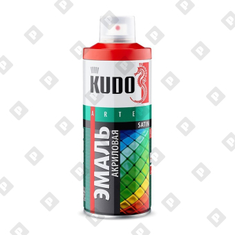 Эмаль аэрозольная Kudo KU-0A4005 satin RAL 4005 фиолетовая (0,52л) - №1