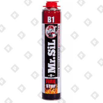 Огнеупорная профессиональная монтажная пена Mr.SiL B1, 750 мл - №1