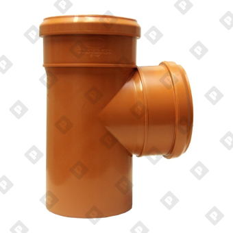 Тройник наружный d=110х110 мм, 87° - №1