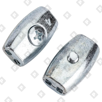 Зажим ART 814391 «Бочонок» для троса Ø2мм, нерж. сталь А4 - №3