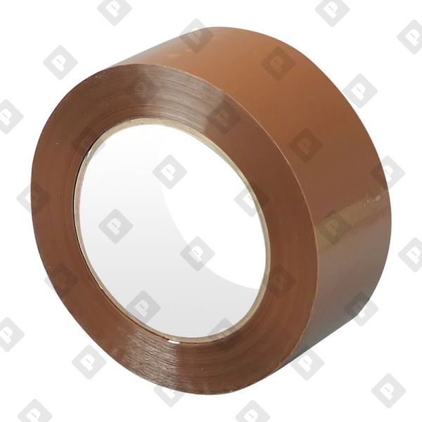 Скотч 50 мм, коричневый 40 мкм (52 м) - №1