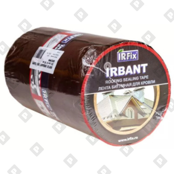 Битумная лента для кровли IRFIX IRBANT RST "Алюминий", 300мм x 10 м - №1