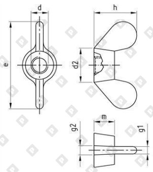 DIN 315 A4 M 4 - №4