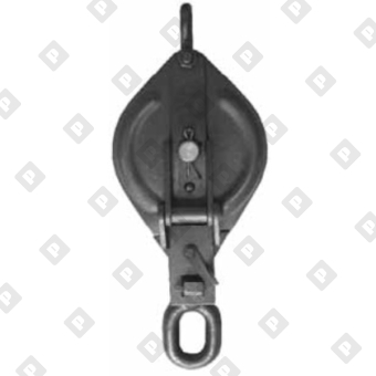 Блок одинарный монтажный грузовой с кольцом, г/п 3т - №2