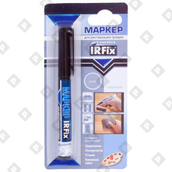 Маркер IRFix для реставрации мебели "Серый" - №1