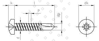 DIN 7504 A2 M 5,5X60 Z - №4