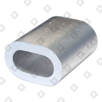 Зажим DIN 3093 для троса Ø10мм, алюминиевый - №4