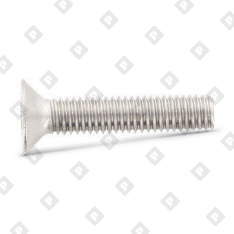 Винт ISO 10642 (DIN 7991) M4x12 с потайной головкой и шлицем TORX, нерж. сталь А4 - №4