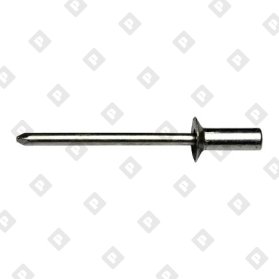 Заклепка вытяжная закрытая 4,8x17 с потайным бортом, алюминий / нерж. сталь  A2 - №1