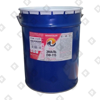 Эмаль ПФ-115 зелёная (25 кг) - №1